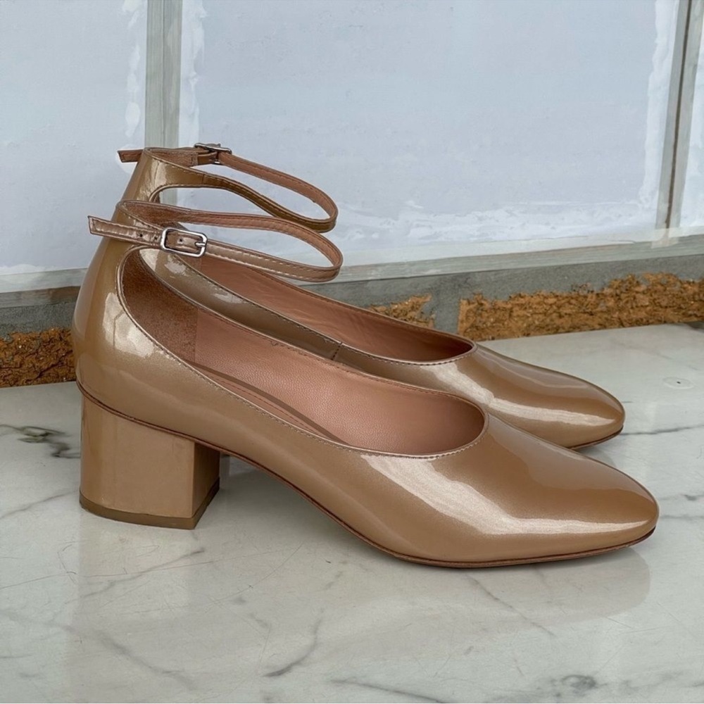 Sigerson Morrison Women's Kairos Patent
Leather Mary Jane Pumps 7.5